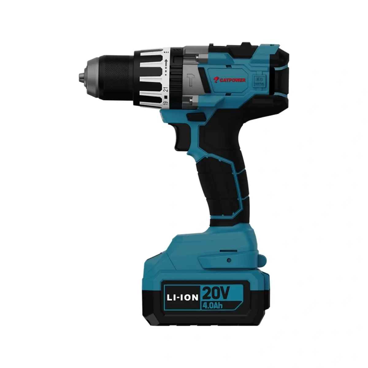Catpower 4210 Kömürsüz Akülü Darbeli Vidalama Seti 120 Nm 13 mm 2x4.0 Ah