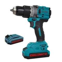 Catpower 4211 Akülü Darbeli Vidalama Li-Ion 100Nm (Makine) Kömürsüz 13 Mm + (2.0 Ah Akü 2 Adet) + (Hızlı Şarj Cihazı)
