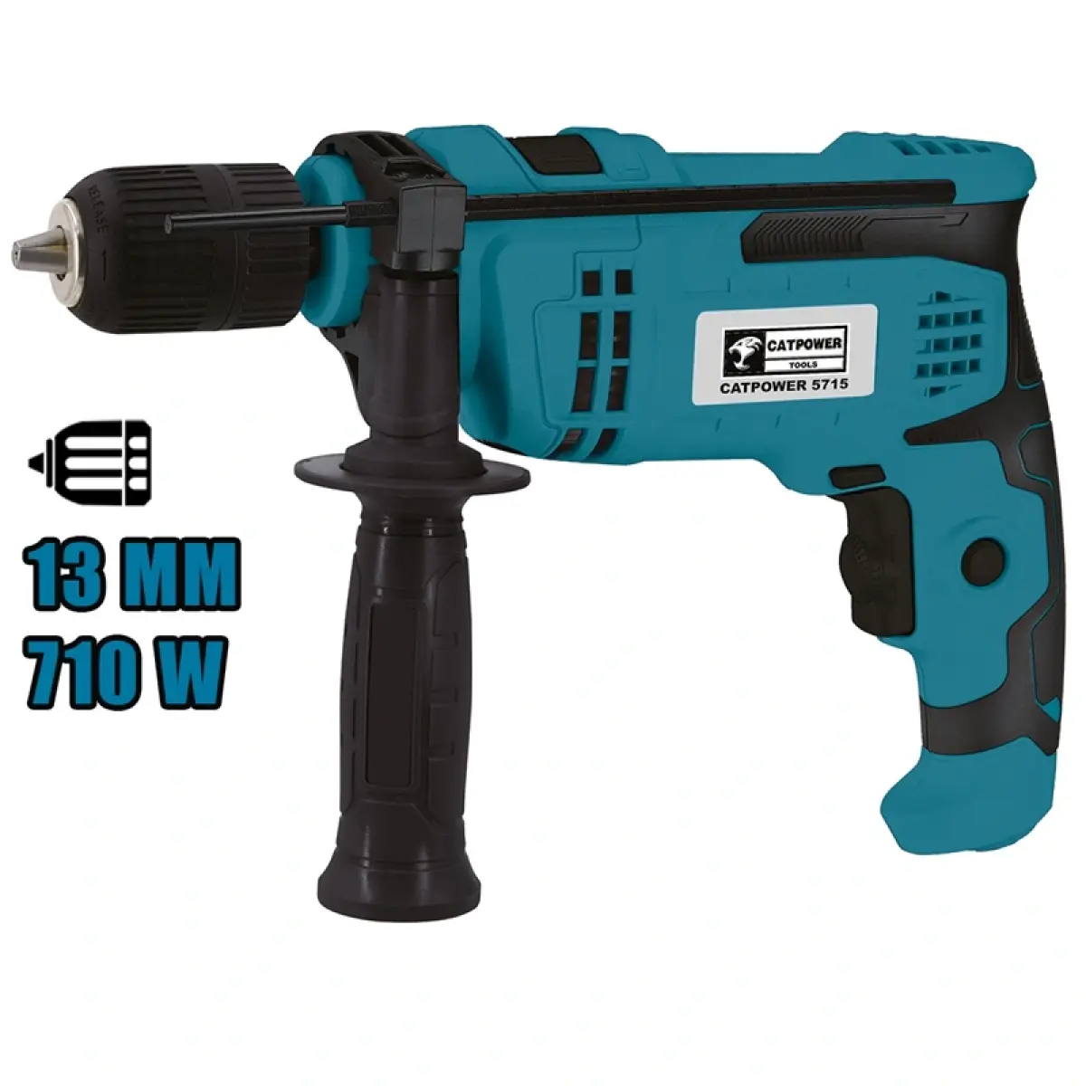 Catpower 5715 Darbeli Matkap 13 mm 710 W
