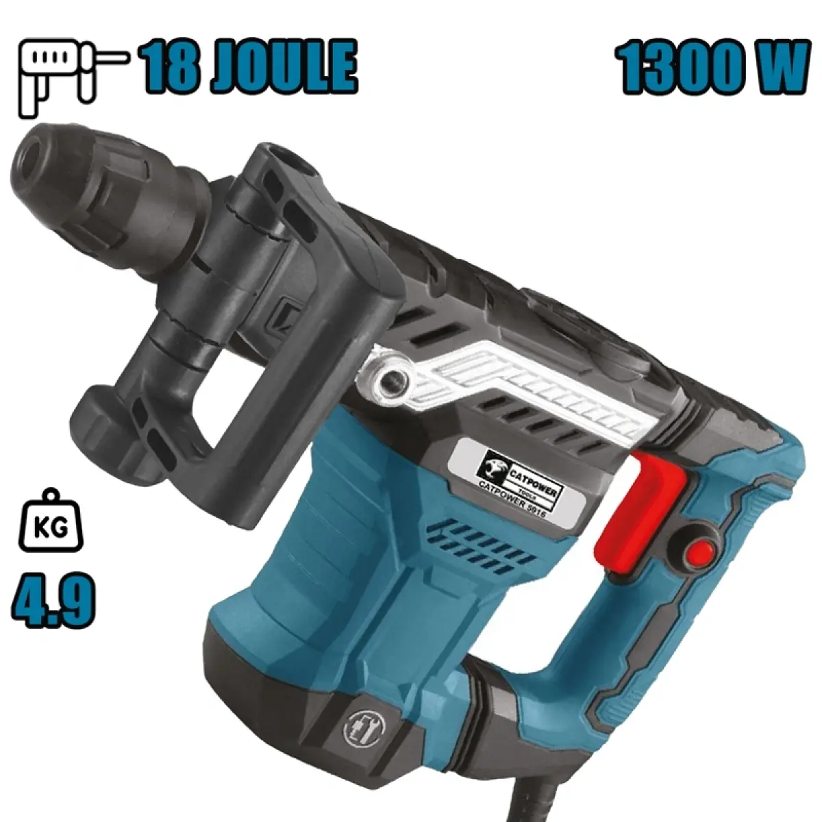 Catpower 5916 Kırıcı SDS Max 5Kg 1300W