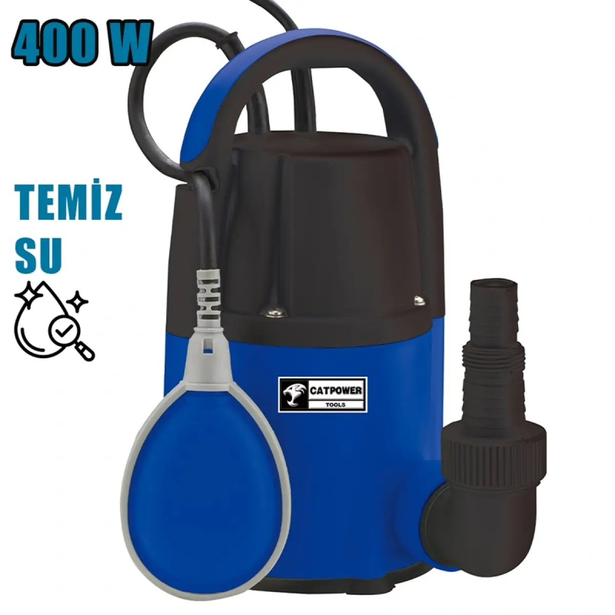 Catpower 671 Temiz Su Dalgıç Pompa 7 Ton 400W