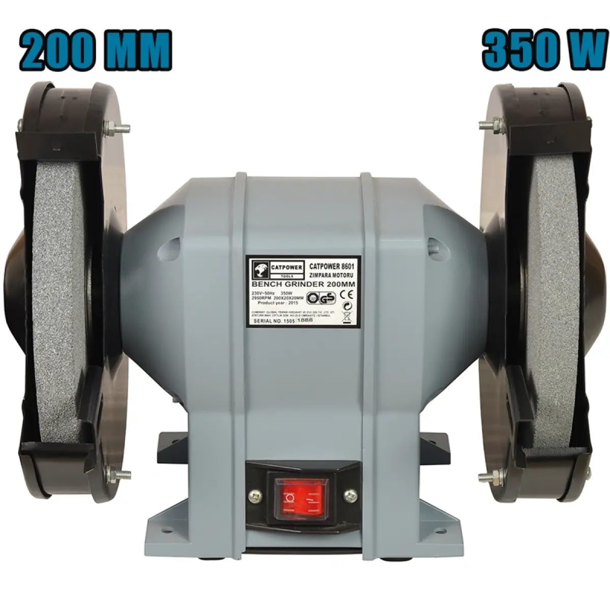 Catpower 8601 Zımpara Motoru 200 mm 350 W