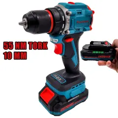Catpower E1010 Kömürsüz Akülü Vidalama Li-Ion Set 10 mm 20 V 2.0 Ah