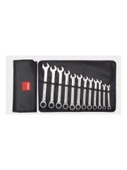 12 Parça C-GEAR Cırcırlı Kombine Anahtar Takımı (Düz)