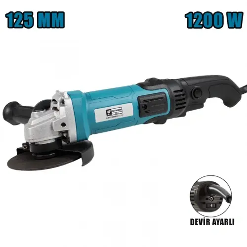 CATPOWER 6129 DEVİR AYARLI TAŞLAMA 125 MM 1200W