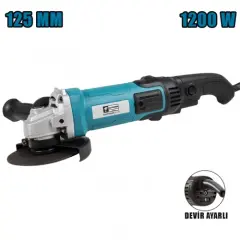Catpower 6129 Devir Ayarlı Taşlama 125 Mm 1200W