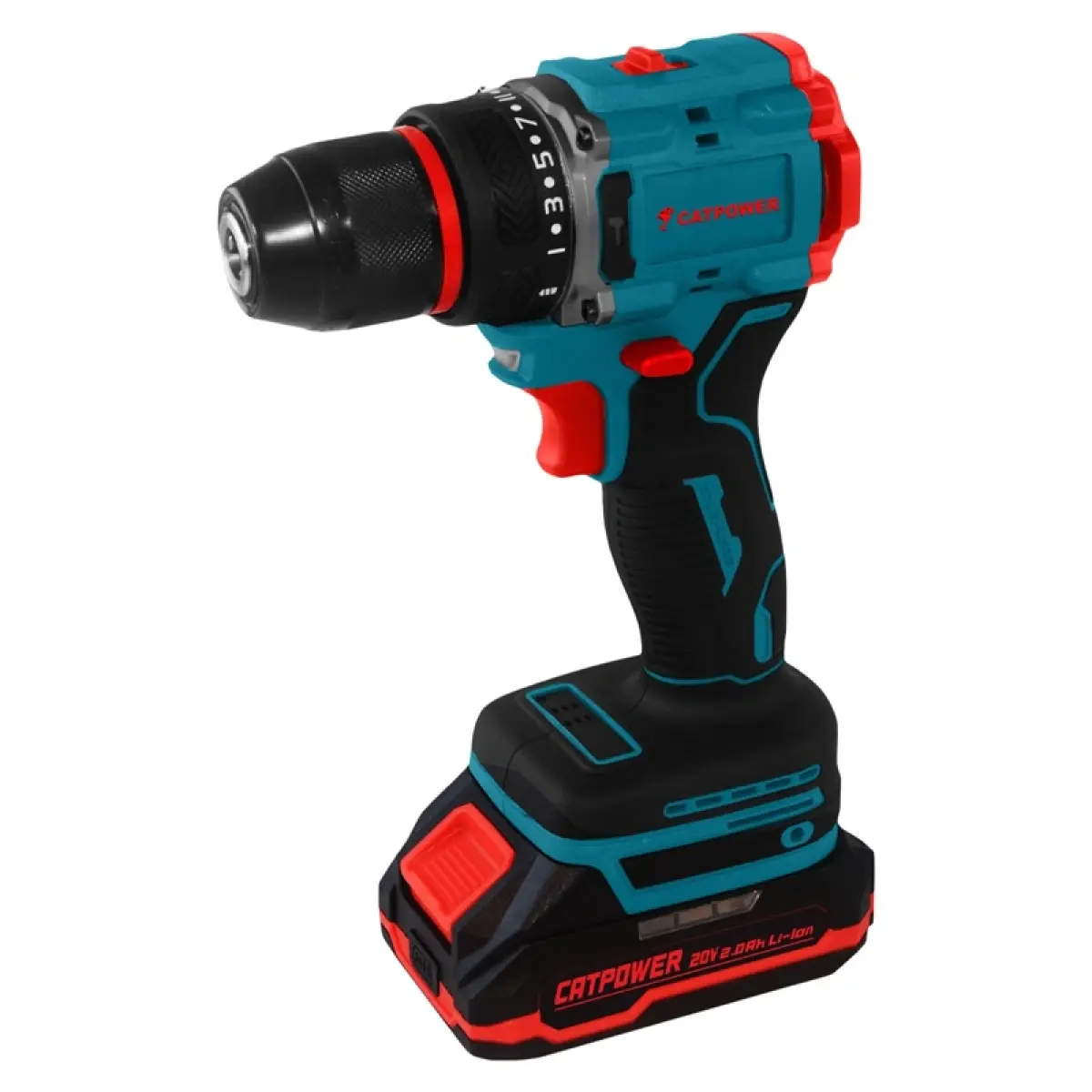 Catpower 1020 Kömürsüz Akülü Vidalama 10mm 20V Li-Ion 2.0Ah