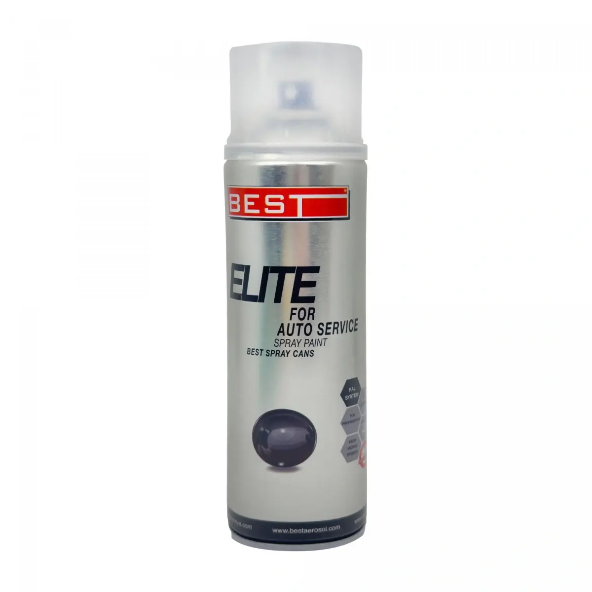BEST ELİTE OTO JANT SPREY BOYA 500 ML MAT SİYAH
