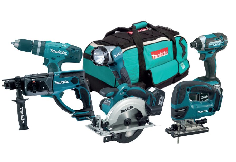 Makita DLX6068PT 5'li Set