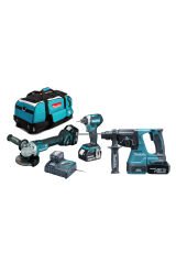 Makita DLX3070XT (DGA504Z + DHR242Z + DTD154Z) Set