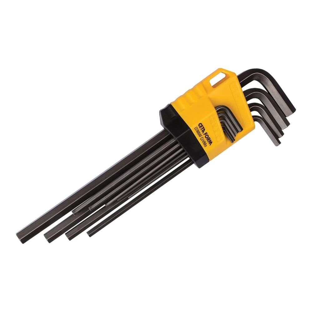 9 Parça L Allen Anahtar Takımı (Uzun Tip) - SAE