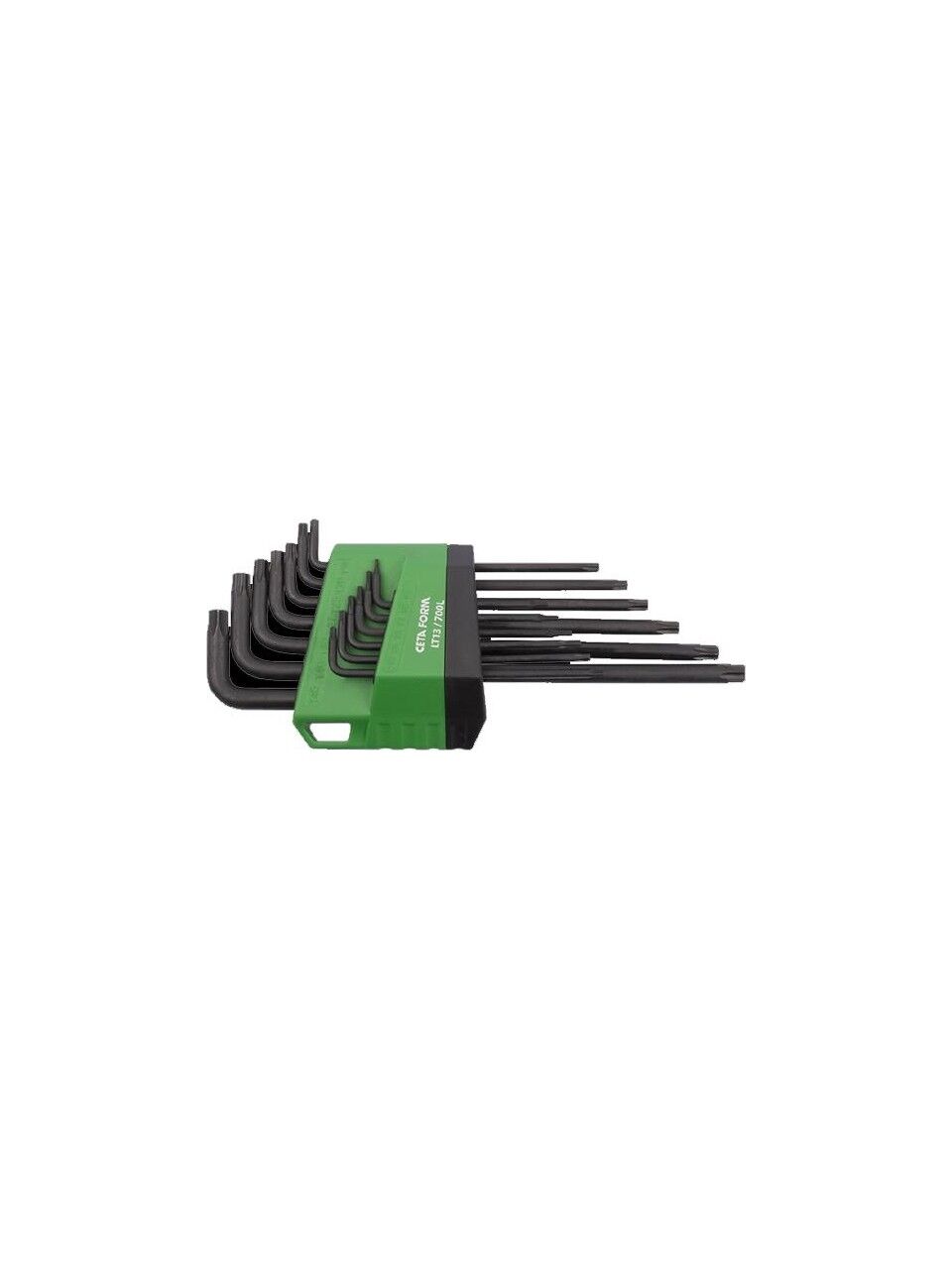 Ceta Form LT13/700L Uzun Tip Torx L Anahtar Takımı (8 Parça)