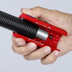 Knipex 90 22 02 SB Spiral Kablo Kesme ve Sıyırma Aleti 100 mm