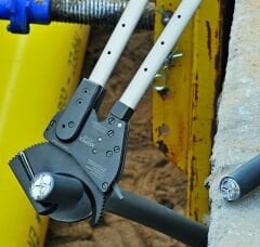 TELESKOPİK KOLLU CIRCIRLI KABLO MAKASI 600 - 810 mm