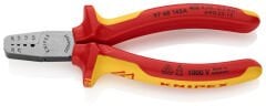 Knipex 97 68 145A VDE Yüksük Sıkma Pensi