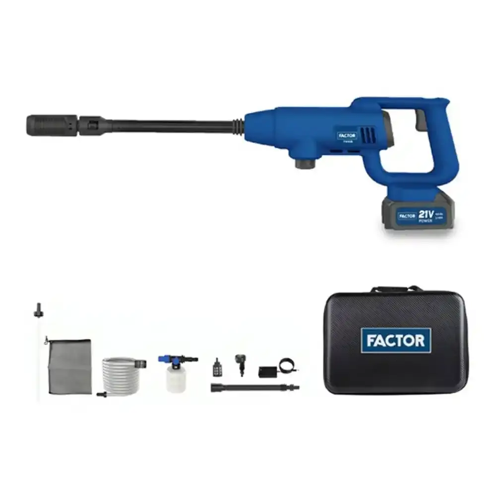 Factor FW45B Akülü Basınçlı Yıkama Makinesi 45 Bar