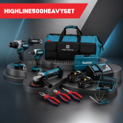Makita Highline500-Heavyset 13 Parça Profesyonel El Aletleri Seti
