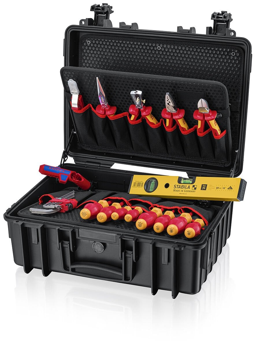 Knipex 002134HLS2 Elektrikçi Takım Çantası (Dolu)
