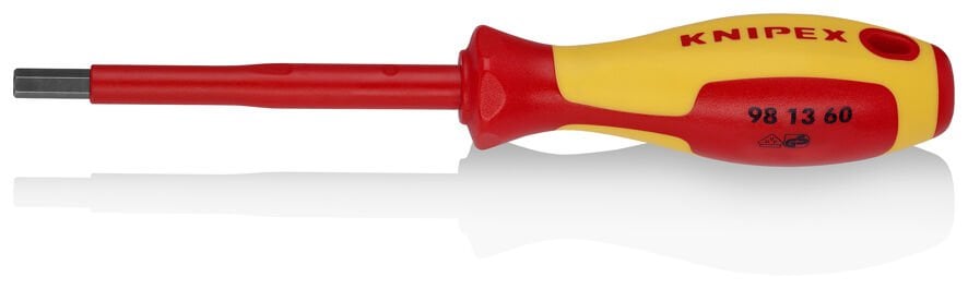 KNIPEX 98 13 60 VDE İzoleli Allen Uçlu Anahtar Tornavida 212 mm 6 mm
