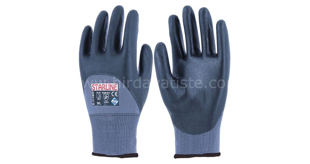 Starline E-111865 Köpük Nitril İş Eldiveni