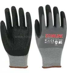 Starline E-92 Mikro Köpük Nitril İş Eldiveni