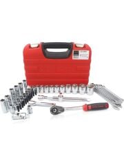 49 Parça 1/2'' 6 Köşe Lokma ve Anahtar Seti