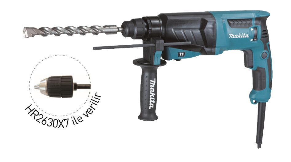 Makita MAKHR2630X7 Elektropnömatik Delici Kırıcı