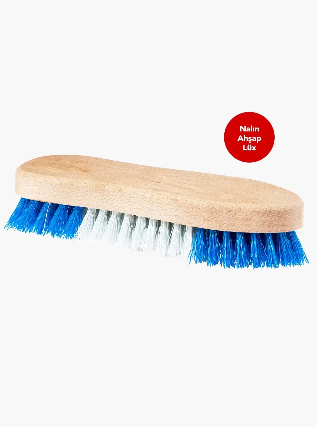 Nalıın Ahşap Lüks Halı Fırçası 3 cm