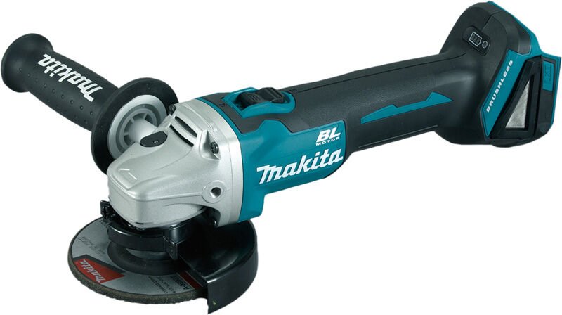 Makita DGA456Z 18V Avuç Taşlama | Akülü Kömürsüz Solo Seri
