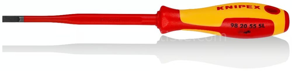 Knipex 98 20 55SL Düz Tornavida Slim
