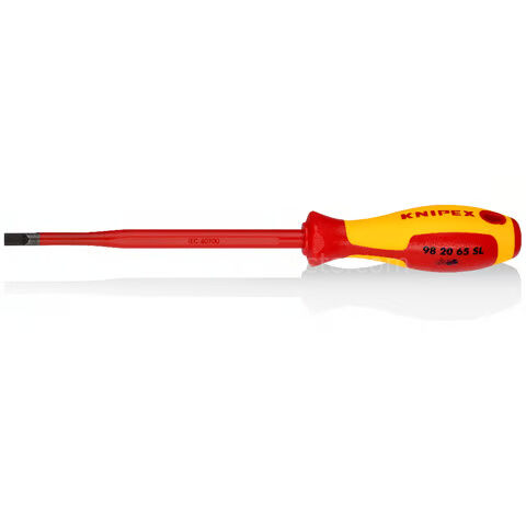 Knipex 98 20 65SL Düz Tornavida Slim