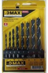 DMAX4347 8 Parça Ahşap Matkap Ucu Seti