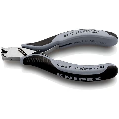 KNI6412115ESD KNIPEX ELEKTRONİKÇİ TEPE KESKİ ESD
