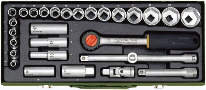 PROXXON 23000 CIRCIRLI KOLLU 29 PARÇALI LOKMA TAKIMI