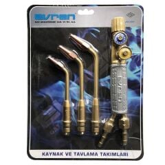ÜÇLÜ KAYNAK TAKIMI OKSİJEN - ASETİLEN