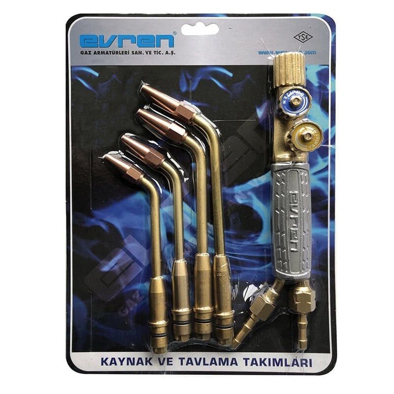 DÖRTLÜ KAYNAK TAKIMI OKSİJEN - ASETİLEN