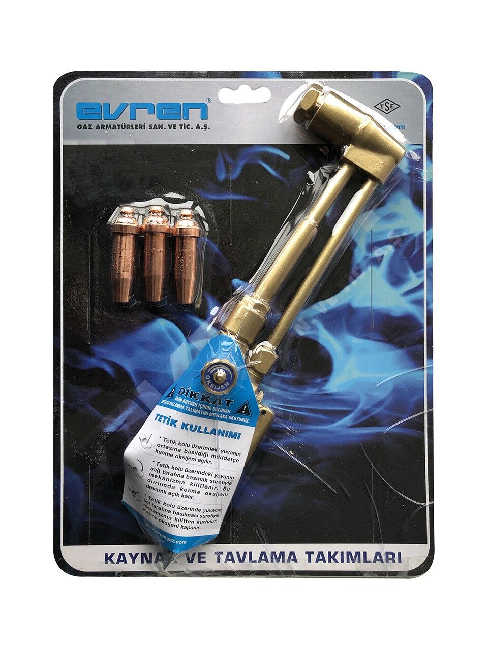 KESME TAKIMI OKSİJEN - ASETİLEN